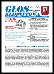 Głos Klimontowa - Numer 66 (lipiec-sierpień 2003)