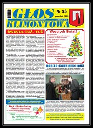Głos Klimontowa - Numer 85 (grudzień 2008)