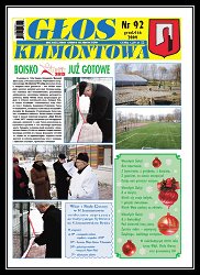 Głos Klimontowa - Numer 92 (grudzień 2009)