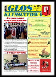 Głos Klimontowa - Numer 125 (marzec-kwiecień 2015)