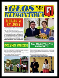 Głos Klimontowa - Numer 140 (wrzesień-październik 2017)