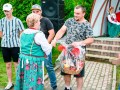 Dożynki sołeckie w Nawodzicach - konkurs na Rolnika Nawodzic 2023, wręczanie nagród