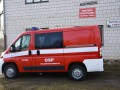 Przekazanie na stan jednostki OSP Wilkowice-Ossolin samochód pożarniczy Fiat Ducato