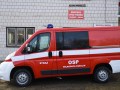 Przekazanie na stan jednostki OSP Wilkowice-Ossolin samochód pożarniczy Fiat Ducato