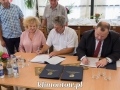 Podpisanie umów w Przybysławicach