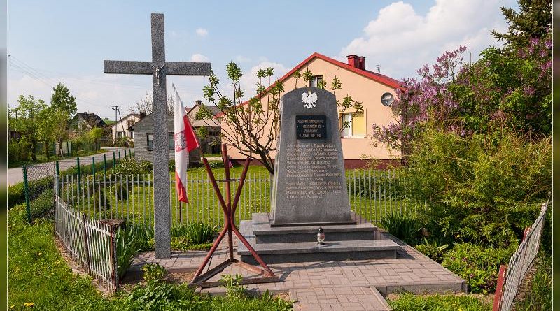 Poległym i pomordowanym mieszkańcom wsi Szymanowice w latach 1939-1945