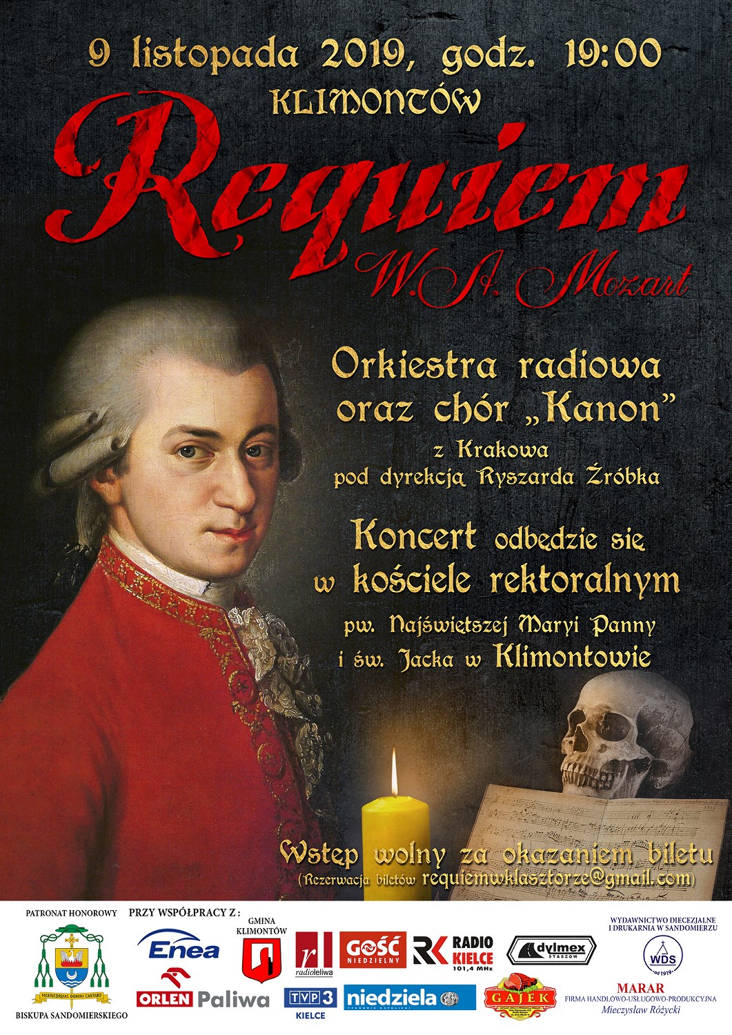 Konert Requiem W. A. Mozarta