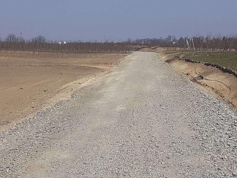 Przebudowa dróg wewnętrznych w miejscowościach Ossolin, Wilkowice