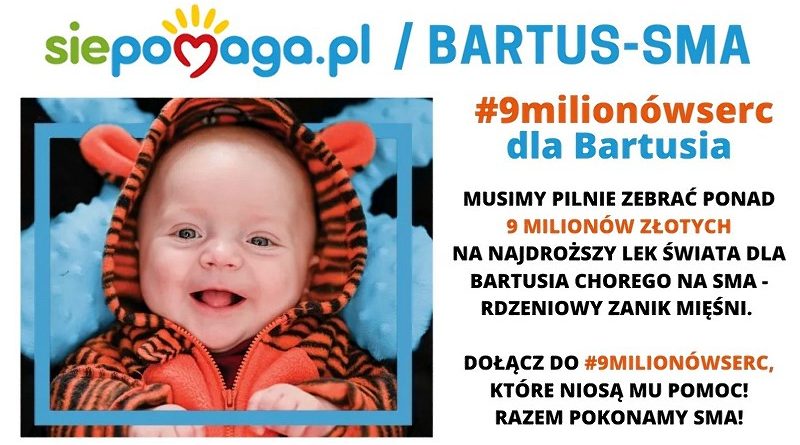 9 milionów serc dla Bartusia