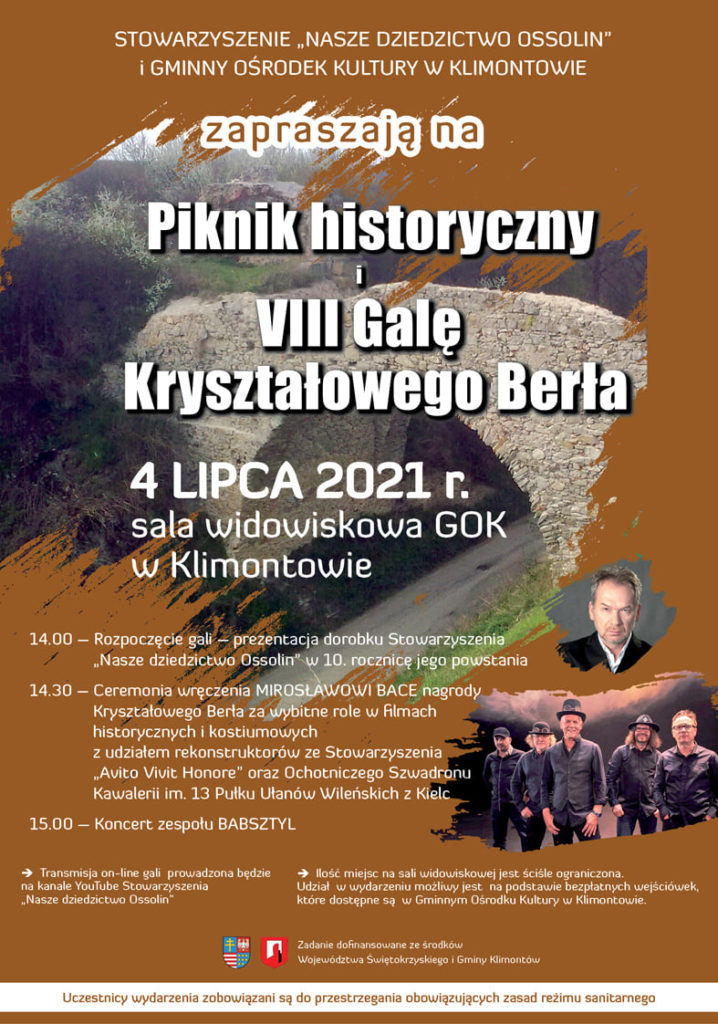 Piknik historyczny i VIII Gala Krysztalowego Berła - plakat