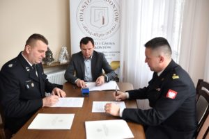 Podpisanie porozumienia w sprawie włączenia jednostki OSP w Zakrzowie do KSRG